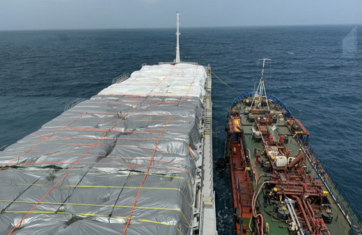 Türkiye'den Gazze'ye yardım götüren 9. gemi Mısır açıklarına ulaştı