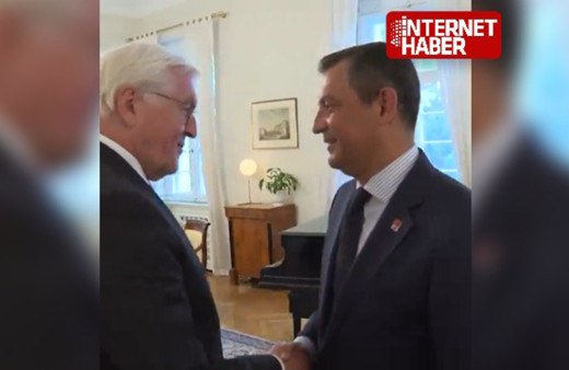 Özgür Özel, Almanya Cumhurbaşkanı ile Almanca konuştu