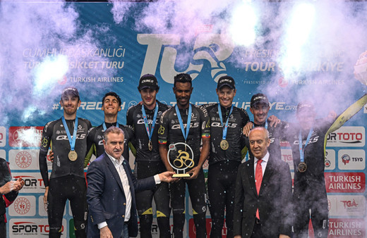 59. Cumhurbaşkanlığı Türkiye Bisiklet Turu'nda madalyalar sahibini buldu