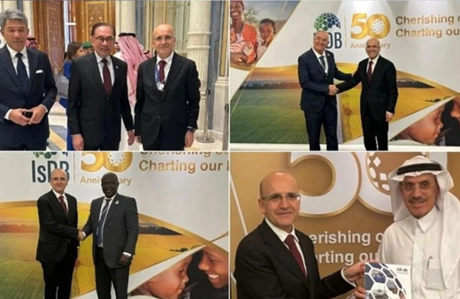 Mehmet Şimşek'ten Riyad'da yoğun diplomasi trafiği