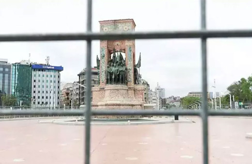 Taksim'e çıkan tüm yollar kapatıldı 42 binden fazla polis sahada