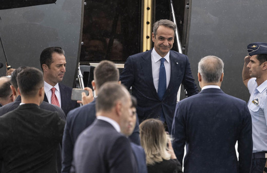 Yunanistan Başbakanı Miçotakis, Ankara'ya geldi