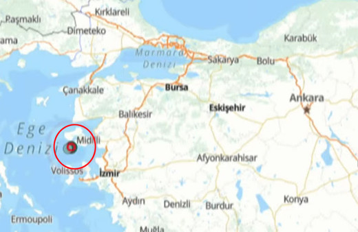 İzmir Karaburun’da 4.5 büyüklüğünde deprem