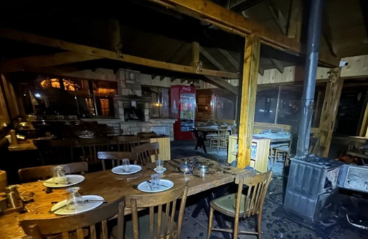 Bolu'daki dinlenme tesisinde çıkan yangın söndürüldü