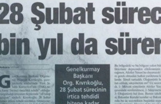 28 Şubat davası hükümlüsü generallerin çıktığı tarih şaşırttı paylaşım gündem oldu