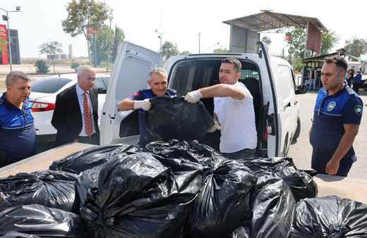 Mersin'de menşei belirsiz 500 kilogram et ele geçirildi: Hepsi yakılarak imha edildi