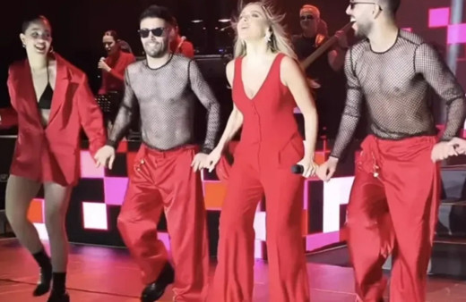 Hadise'den Cannes dönüşü halay şov!