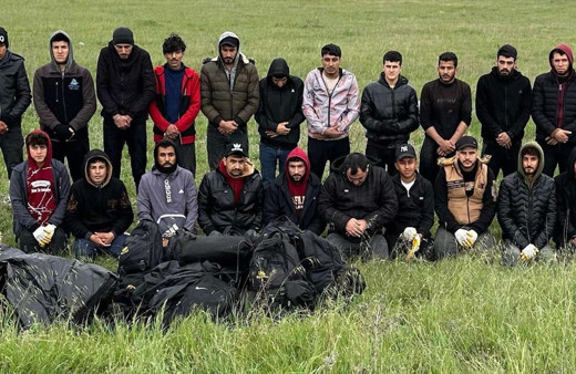 Edirne'de 21 düzensiz göçmen yakalandı