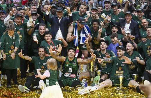 Ergin Ataman yönetimindeki Panathinaikos AKTOR şampiyon oldu