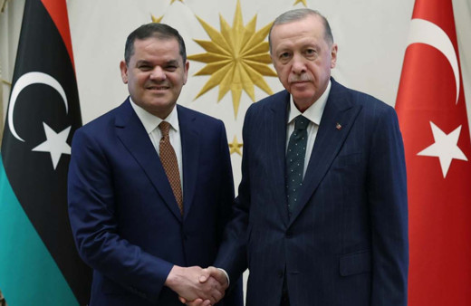 Cumhurbaşkanı Erdoğan, Libya Başbakanı Dibeybe'yi konuk etti