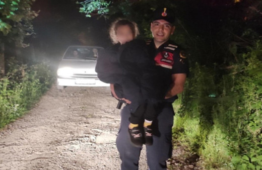 Zonguldak'ta kayıp çocuk ormanlık alanda uyurken bulundu