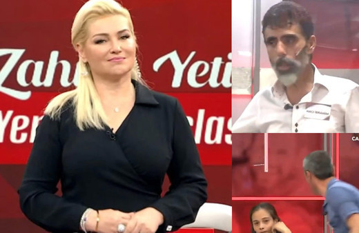 Öfkeli baba canlı yayında kızını dövdü! Zahide Yetiş tepki gösterip babayı stüdyodan kovdu