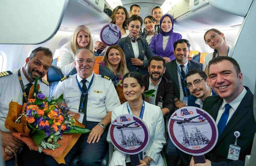 Air Cairo Sabiha Gökçen Havalimanı'na uçuş başlattı