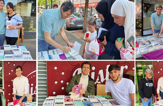 Dünyaca ünlü yazar Fransa’daki imza günlerinde kitapseverlerle buluştu