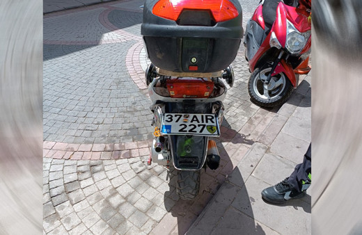 Polis ekipleri motosikletliyi affetmedi: 45 bin 837 lira ceza kesildi