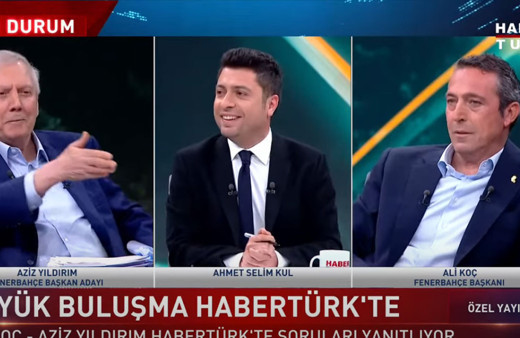 Tarihi Ali Koç-Aziz Yıldırım yayınının reyting oranları belli oldu