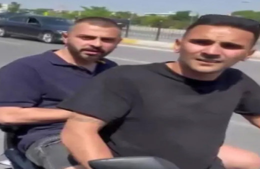 Ambulansa yol vermeyip önünü kestiler, 'hasta var mı' diye kontrol ettiler! Motosikletteki 2 kişiye tepki yağdı