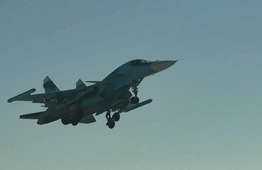 Rusya'da Su-34 savaş uçağı düştü, pilotları öldü