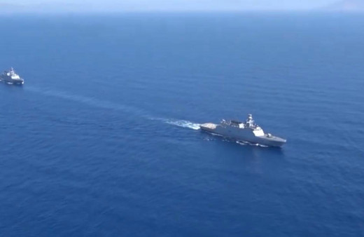 Doğu Akdeniz'de Turgutreis-9 Tatbikatı yapıldı