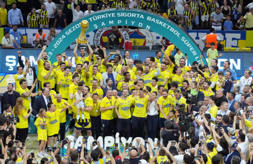 Türkiye Sigorta Basketbol Süper Ligi'nde şampiyon Fenerbahçe Beko