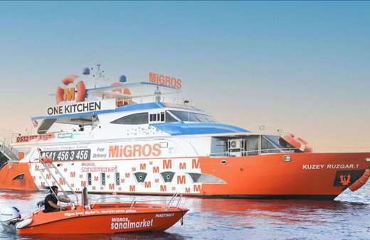 Migros Deniz Market yeniden denize açıldı