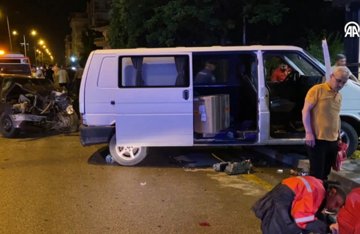 Ankara’da zincirleme trafik kazası: 3 yaralı