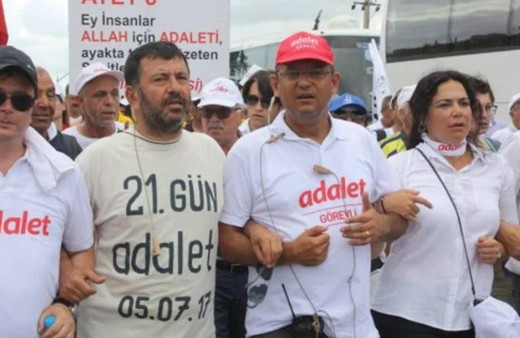 Özel'den 'adalet yürüyüşü' mesajı: Mücadelemiz sürecek