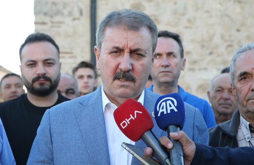 BBP lideri Mustafa Destici'den Özgür Özel'e 'suç ortağı' yanıtı