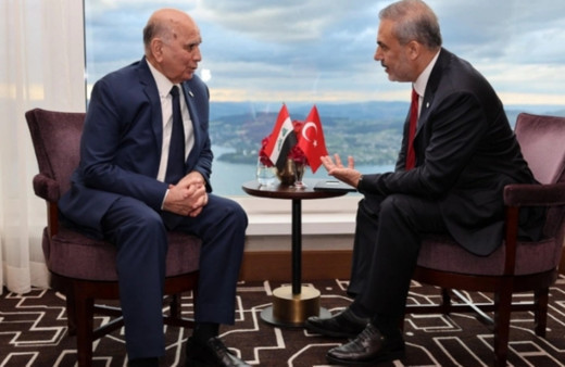 Hakan Fidan Iraklı mevkidaşıyla görüştü