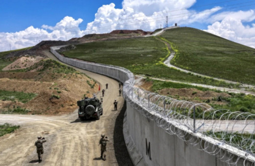 Van - İran sınırındaki güvenlik duvaru 173 kilometreyi aştı