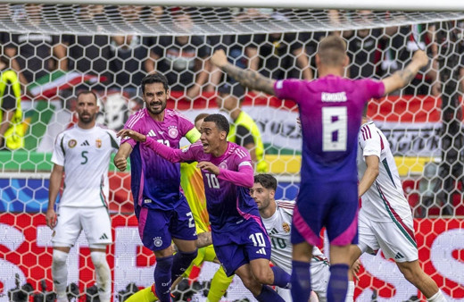 EURO 2024'te Almanya, Macaristan'ı mağlup etti