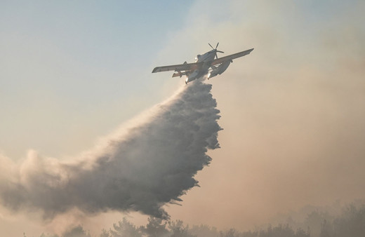 MSB'den Çanakkale'de devam eden orman yangınına ilişkin açıklama