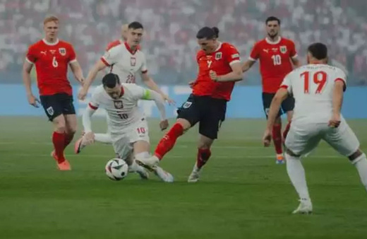 2024 Avrupa Futbol Şampiyonası'nda Avusturya, Polonya'yı mağlup etti