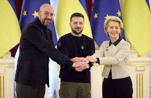 Ukrayna'nın AB'ye katılım müzakereleri resmen başladı