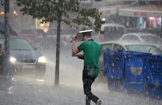 Meteoroloji'den 5 il için çok kuvvetli yağış uyarısı