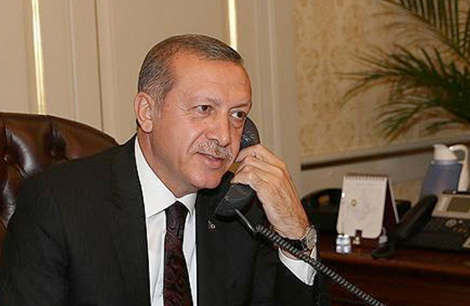 Cumhurbaşkanı Erdoğan'dan Putin'e Dağıstan telefonu