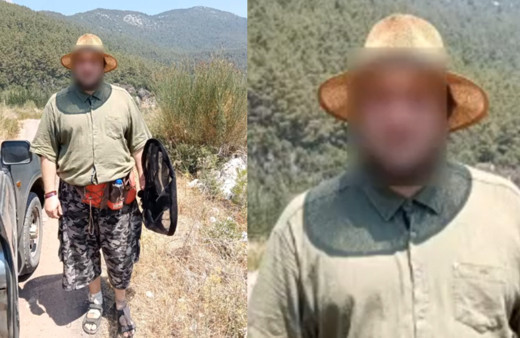 Antalya'da izinsiz böcek yakalayan Rus'a ceza şoku