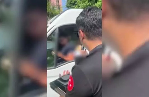 Trafik uygulamasında durduruldu: 58 bin lira ceza yedi!