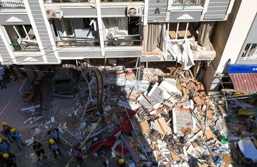 İzmir'deki patlama anı güvenlik kameralarında!