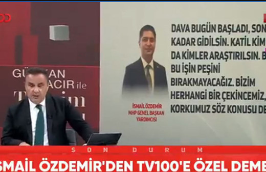 MHP'li İsmail Özdemir'den Sinan Ateş cinayeti davası açıklaması: Mahçup olacaklar