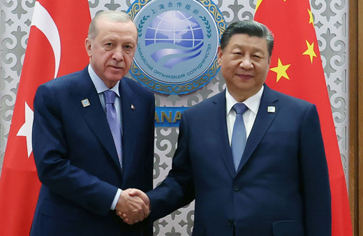 Cumhurbaşkanı Erdoğan, Çin Devlet Başkanı Şi Cinping ile bir araya geldi