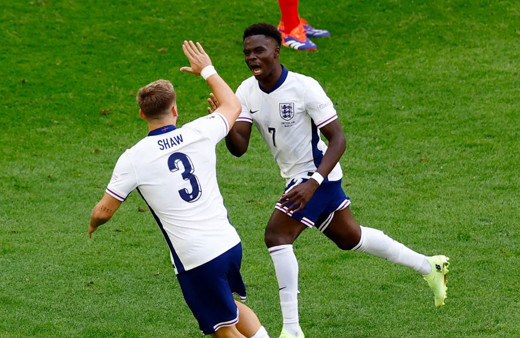 İsviçre'yi yenen İngiltere, EURO 2024'te yarı finale yükseldi