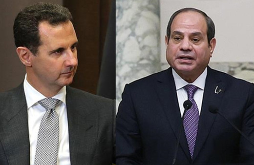 Sisi ve Esad, Gazze Şeridi'ndeki son durumu görüştü