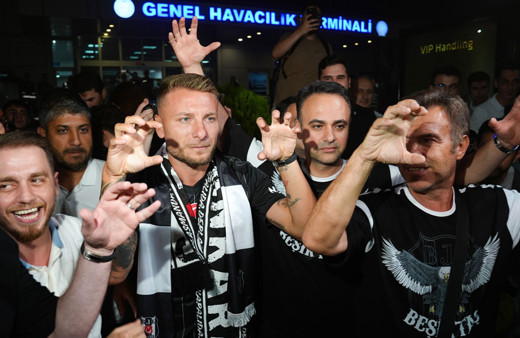 Beşiktaş'ın yeni tansferi İmmobile İstanbul'a geldi: Yeni sezon için hazırım