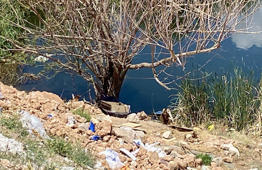 Kırşehir'de gölet kenarındaki bazayı açan vatandaş korkunç manzarayla karşılaştı