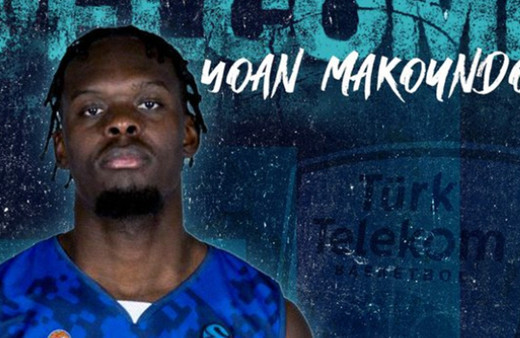 Türk Telekom, Fransız basketbolcu Yoan Makoundou'yu kadrosuna kattı
