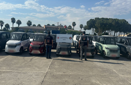 Gümrük Muhafaza ekipleri 72,4 milyon liralık 87 araca el koydu