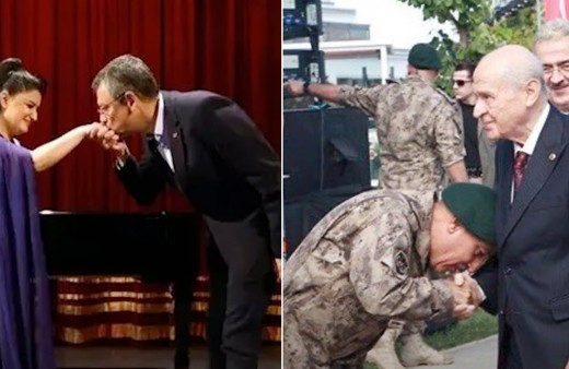 PKK'lılardan geçer notu aldın mı? Hainlerin elini öpen Özgür Özel'in Devlet Bahçeli rahatsızlığı!