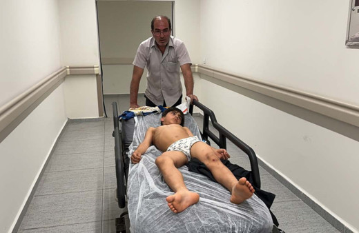 Sahip bir köpek 10 yaşındaki çocuğa saldırdı