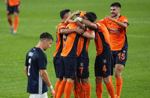 Başakşehir Avrupa'da gol oldu yağdı!
